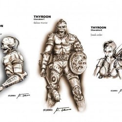 Charactersheet Thyroon