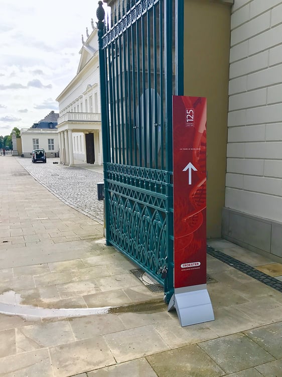 Leitsystem/Info-Stele