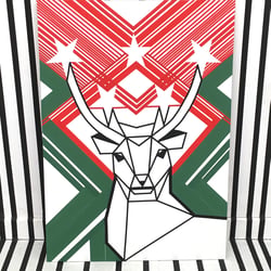 Tape Art – Rentier