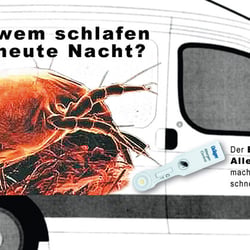 Kampagne auf Einsatzfahrzeugen