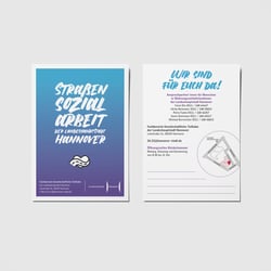 Postkarte Straßensozialarbeit