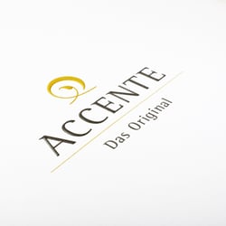 Logo und CD Accente Möbelmanufaktur