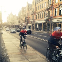 Dresden Riding People (Blue Wonder)