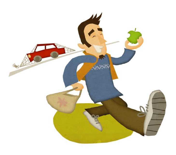 Illustration für das Blog der Medienagentur „Sinnwerkstatt“