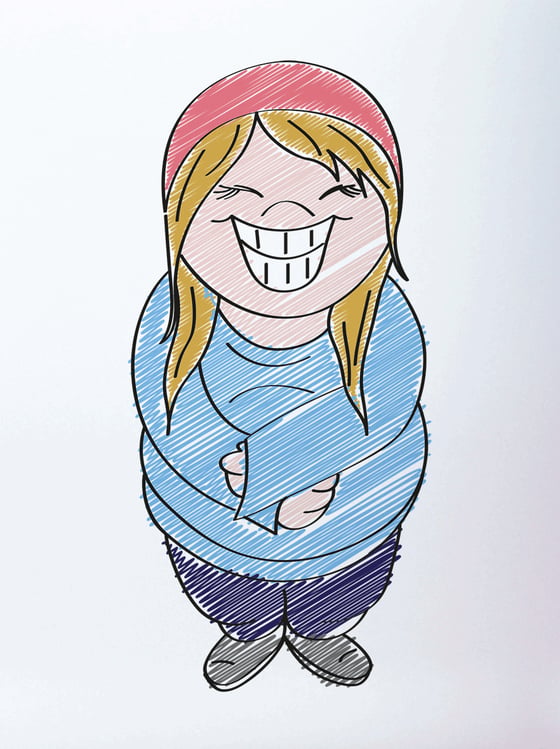 Illustration – HappyLady
