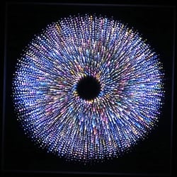 „VORTEX VI“, Infinity Mirror by Simona Petrauskaite / www.cube999.de