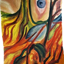Nature#1, 110×80cm, Acryl auf Leinwand