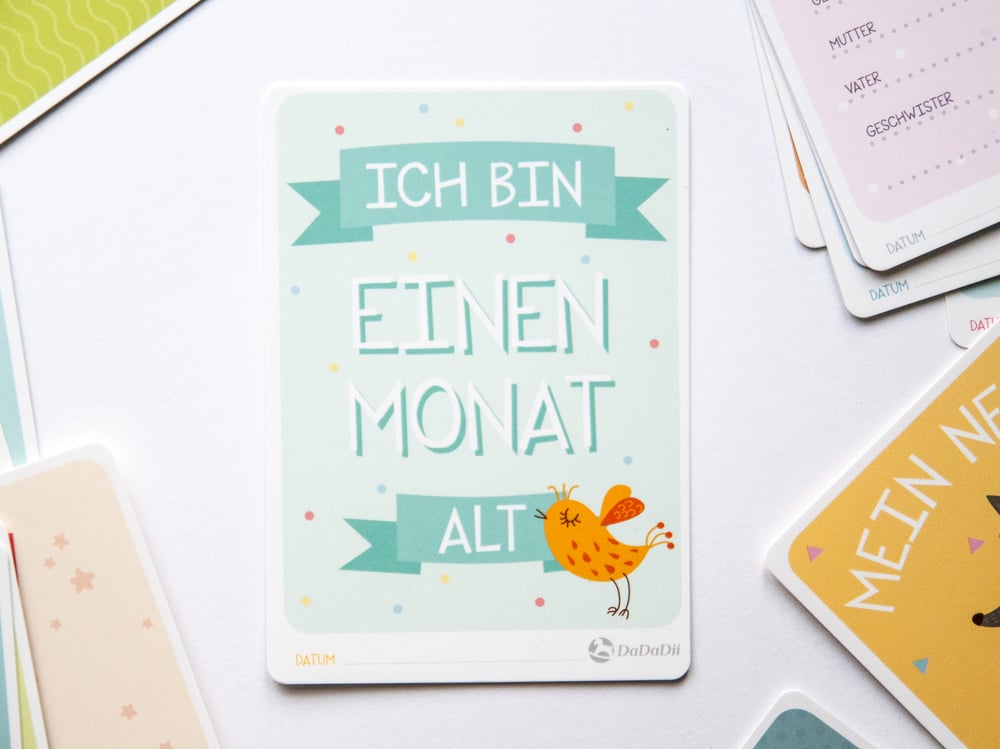 Baby-Foto-Karte