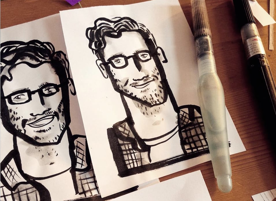 Live Drawing – Schnellzeichnen für Events