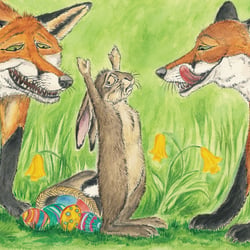 Aus der Reihe: Osterhasen im Stress