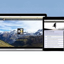 Webseite im responsiven Design