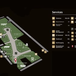 Cano Einkaufscenter Singen: Centerplan