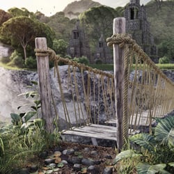 Modellierte Brücke