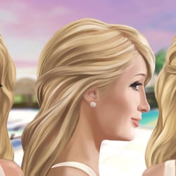 Game Character Design, Paris Hilton