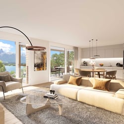 3D Visualisierung Wohnzimmer