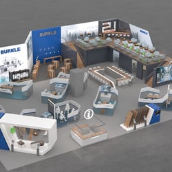 Messestand Bürkert