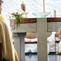 Taufe in der Kirche in Muttenz
