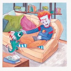 Illustration aus dem Buch