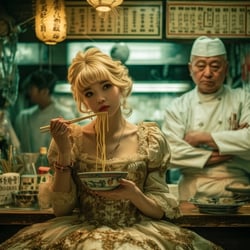 Rokoko trifft Ramen überraschend schräg und voller Haltung