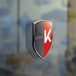 Außenwerbung Showroom Körfer Dach und Solar