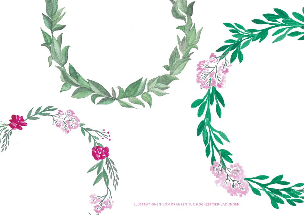 NIKAillustrations Kränze