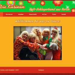 Startseite Die Kusinen, Kultschlager