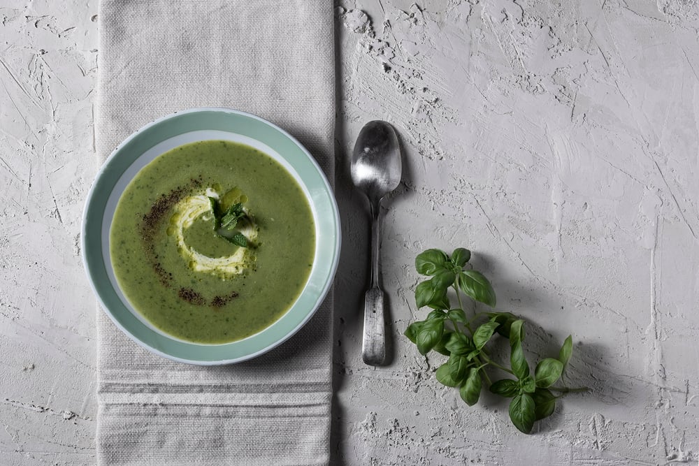 Home made pea soup