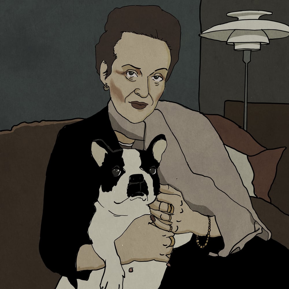 Illustration für Mordlustpodcast