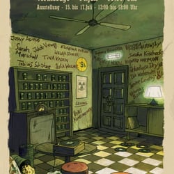 Bunker 9b – Welt der Dystopie – Semesterausstellungsplakat