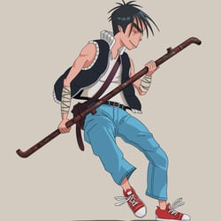 Boy with a pipe