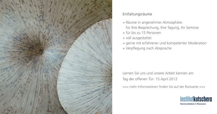 einladungskarte | tag der offenen tür