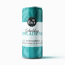 Einladung Dose