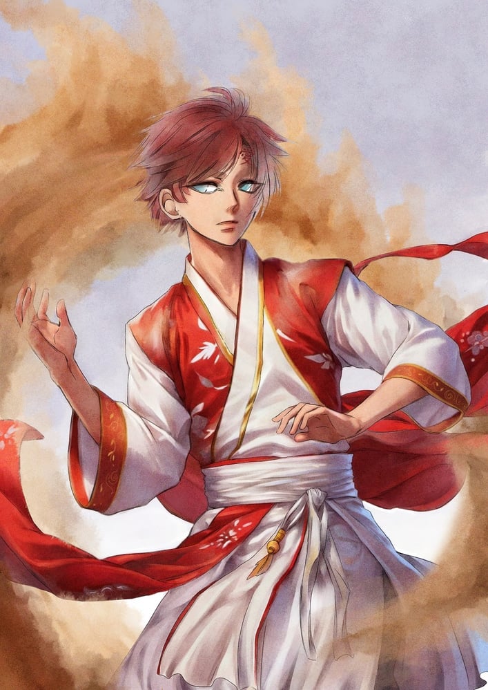 Fanart Illustration Gaara