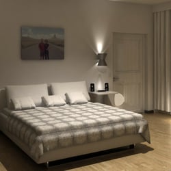 Schlafzimmer 1 Nacht