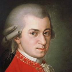 Portrait Wolfgang Amadeus Mozart von Barbara Krafft  (1764–1825).