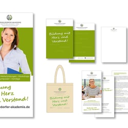 Gestaltung von Messemedien für die DA-Weiterbildungszentrum