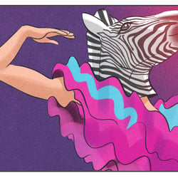 Storyboard Zebra Mask Posing