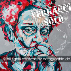 Kunstwerk Carolyn Mielke pop art von #carographic – sold out