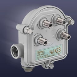 TRATEC koaxialer 4-Wege-Abzweiger