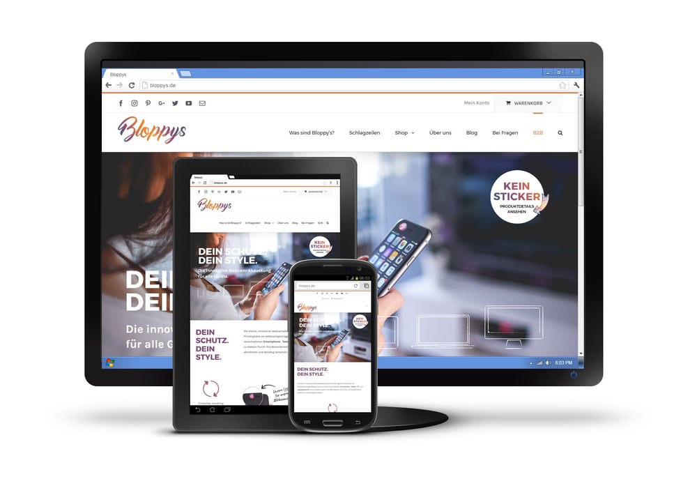 Responsive Webdesign – Bloppys
