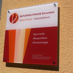 Schild | Naturheilpraxis Ehrenfeld