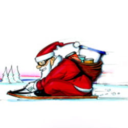 Weihnachtsmotiv | Comic