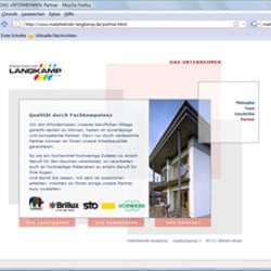 Malerbetrieb Langkamp – (Konzeption, Gestaltung & Programmierung)