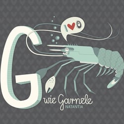 G wie Garnele