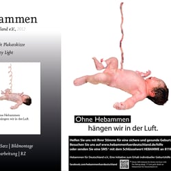 Plakat – Hebammen für Deutschland