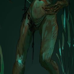 Bog witch, 2016 (Photoshop)