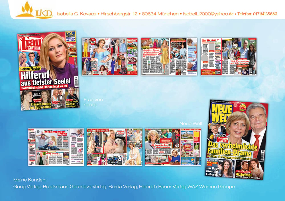 Zusammenfassung von Magazinen