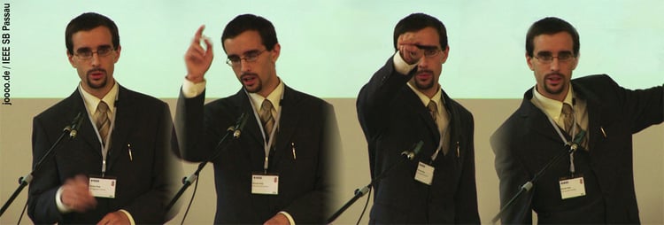 Live Shoots of a Conference Speaker