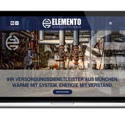 Website (Startseite) Elemento