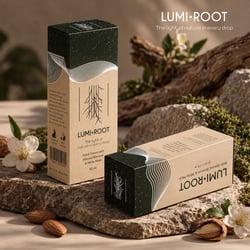 Lumi•root – Minimalist Wellness Branding & Packa